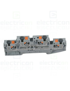 Clema șir, cu 2 etaje, 4 conexiuni, 0,2 - 4 mm²,gri, PTTB 4, gri, Phoenix Contact, 3211786 2