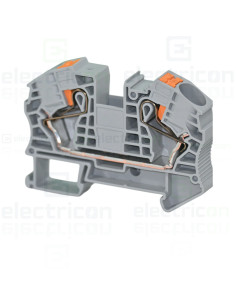 Clema șir, de trecere, 2 conexiuni, 16 mm²,gri, PT 16 N, Phoenix Contact, 3212138 2