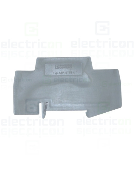 Element terminal pentru clemele șir, seria STTB 4, gri, ATP-STTB 4 , Phoenix Contact, 3030747