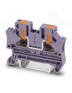 Clemă șir de trecere, 2 conexiuni, 4 mm², violet, PTV 4 VT, Phoenix Contact, 1776225