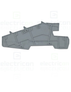Element terminal pentru clemele șir, seria PTI, gri, D-PTI 4/3, Phoenix Contact, 3214054 2