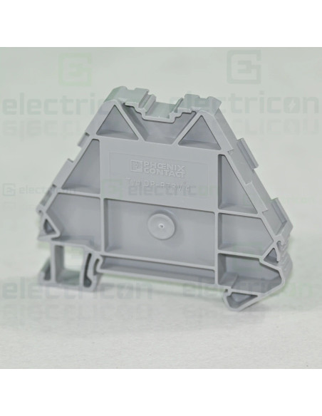 Distanțor pentru clemele șir, seria PTRVB, cu 4 etaje, gri, DP-PTRV 4, Phoenix Contact, 3270163