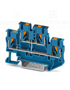 Clema șir, cu 2 etaje, 4 conexiuni, 2,5 mm²,albastru, PTTB 2,5-PV BU, Phoenix Contact, 3000715