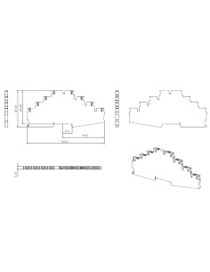Clema șir, de trecere cu 4 etaje, 8 conexiuni, 0,14-4 mm²,gri, PT 2,5-4PV, Phoenix Contact, 1336411 2