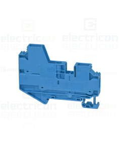 Clema șir, 3 conexiuni, 6 mm²,albastru, XTV 6-TWIN BU, Phoenix Contact, 1329506