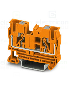 Clema șir, 2 conexiuni,6 mm²,portocaliu, PT 6-OG, Phoenix Contact, 3211820