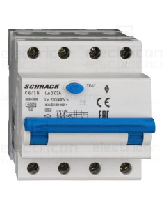 Siguranta RCBO 6A/30mA Schrack - AK667806