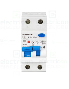 Siguranta RCBO 20A/30mA Schrack - AK667620 2