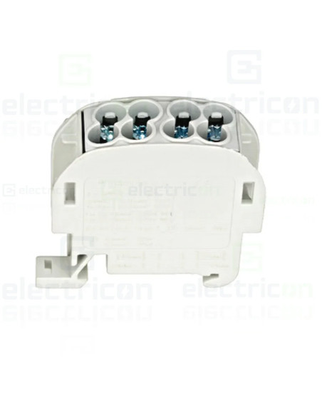 Clema de derivatie Cu-Al, 25mmp, 1P. izolata-gri, Schrack, IKA26110