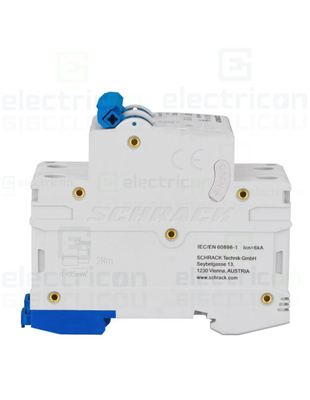 Siguranta automata (disjunctor) , MCB, 1P+N , curba B,40A, 6kA, curba B, Amparo, Schrack, AM618640