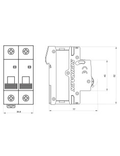 Disjunctor MCB B20A N/A - AM618220 2