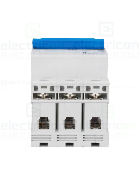 Siguranta automata (disjunctor) , MCB, 3 poli, curba B, 20A, 6kA, curba B, Amparo, Schrack, AM618320