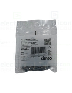 Ferule pini, 0.75/8 mm, pungă 100 bucăți, Cimco, 18 7004