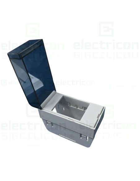 Suport montaj disjunctor 2 module, compatibil cu canal cablu LFF ,Hager, L4760