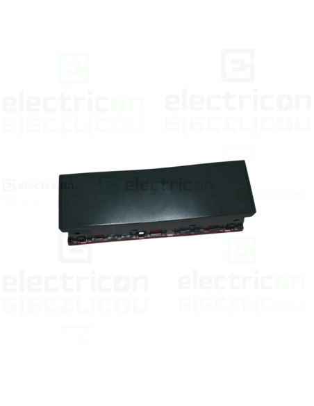 Priza shucko pentru canal cablu, 45mm, 16A, rosu, QuickConnect, Gallery, Hager, WXF473R