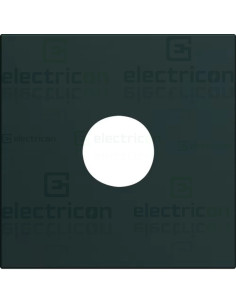 Masca priza TV, negru, Gallery, Hager, WXD251N