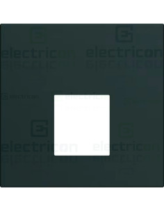 Masca priza date, negru, Gallery, Hager, WXD202N