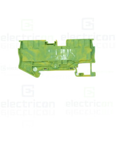 Clema sir, de trecere, 4 conexiuni, 2.5mm², verde-galben, Phoenix Contact, 3209594 2