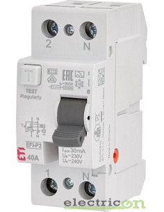 Intreruptor RCCB 40A/30mA ETI - 002061112