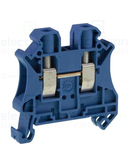 Clema șir cu șurub, 2PT, 2 conexiuni, 6 mm², albastru, UT 6 BU, Phoenix Contact, 3044144