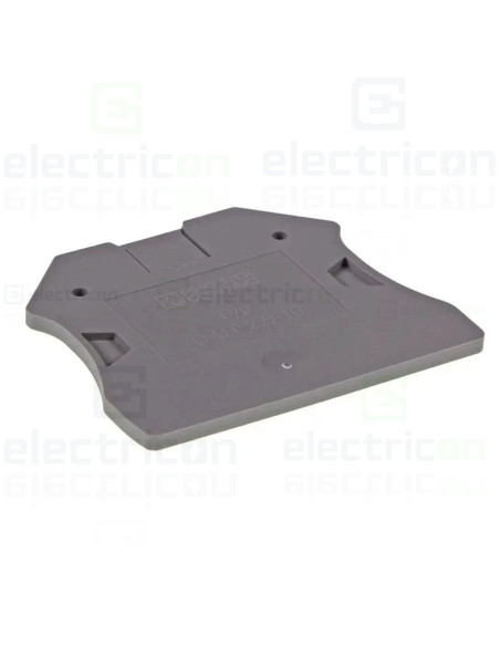 Element terminal pentru clema Phoenix Contact serie UT 6, gri, D-UT 2,5/10, Phoenix Contact, 3047028