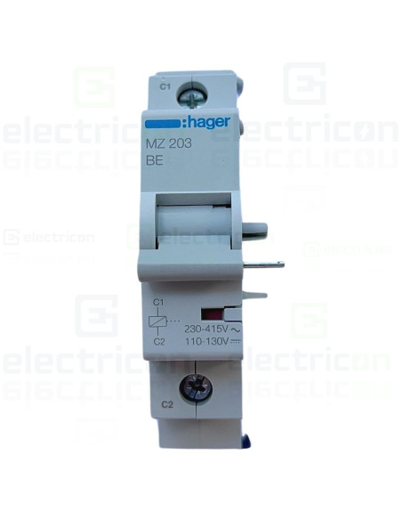 Bobina de declanșare siguranta 110-415 VAC/DC, Hager, MZ203