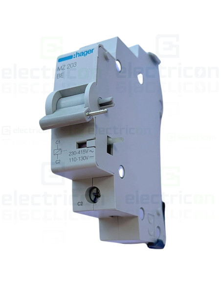 Bobina de declanșare siguranta 110-415 VAC/DC, Hager, MZ203