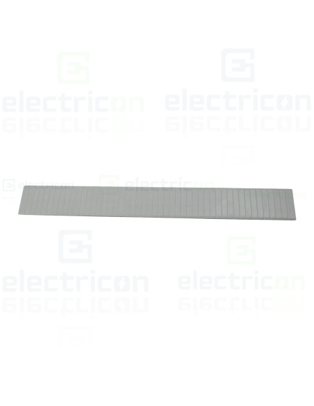 Banda obturatoare 24 module, alb, Hager, JP024