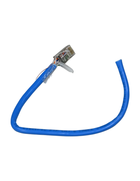 Mufa RJ45 FTP Cat.6, ecranata, passthrough, Emtex, TED Electric, EMT-PR6A-FTP