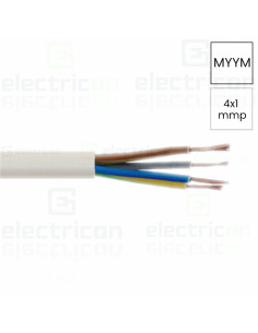 Cablu electric multifilar MYYM H05VV-F 4x1 mm²