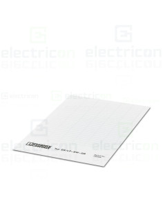 Banda de inserat, glisabila, suprafata de scriere 29x8mm, alb cu 150 etichete, ES/LP-BW-GB , Phoenix Contact, 1003433