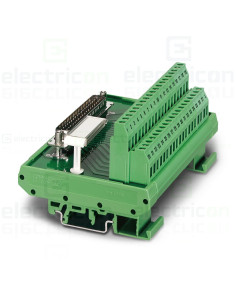 Modul interfață tata cu conector D-SUB cu 9 pini, montare pe șină DIN, FLKM-D 9 SUB/S ,Phoenix Contact, 2281128