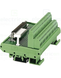 Modul interfață tata cu conector D-SUB cu 15 pini, montare pe șină DIN, 2.5 A FLKM-D 15 SUB/S ,Phoenix Contact, 2281131