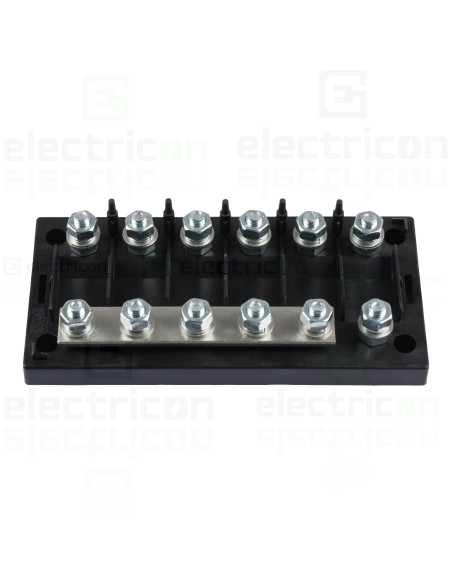 Suport sigurante fotovoltaice tip Mega Fuse, cu 6 poziții și bară de distribuție de 500 A, Victron Energy, CIP050060000