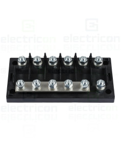 Suport sigurante fotovoltaice tip Mega Fuse, cu 6 poziții și bară de distribuție de 500 A, Victron Energy, CIP050060000 2