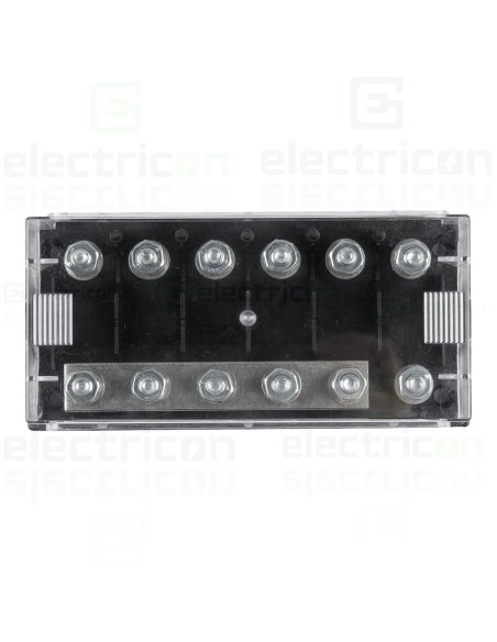 Suport sigurante fotovoltaice tip Mega Fuse, cu 6 poziții și bară de distribuție de 500 A, Victron Energy, CIP050060000