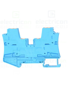 Clemă șir de trecere, 4 conexiuni, 6 mm², albastru, PTV 6 QUATTRO BU, Phoenix Contact, 1116740 2