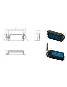 Modem celuar (2G/3G/LTE) pentru Cerbo GX, GX LTE 4G-E (compatibil cu retele mobile din Europa), Victron Energy, GSM100100400 2