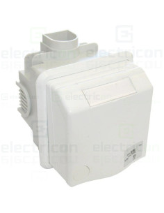 Priza industriala, CEE, 5 poli, 16A, 400V, IP44, Schrack, YY493716