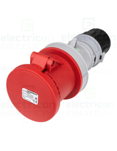 Priză, CEE mobil, 5 poli, 63A, 400V, IP44, Schrack, YY724563