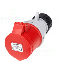 Priză, CEE mobil, 5 poli, 32A, 400V, IP44, Schrack, YY724532