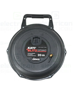 Kit Sonda de tragere cablu, 20 metri, cu benzi de fibra de sticla, Cimco, 14 2020 2