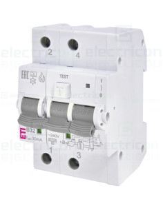 Siguranta RCBO 32A/30mA ETI - 002173817