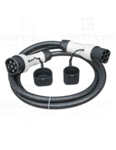 Cablu de încărcare mașini electrice, Tip 2, 22kW, 3 metri , Victron Energy, EVC703220300