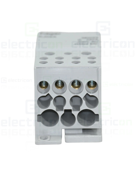 Bloc distribuție terminal, 1P, 250A, 1x95mm²+2x35mm²+5x16mm²+4x10 mm² lățime 45mm, Hager,  KJ02A