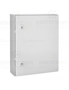 Dulap metalic cu contrapanou și ușă, IP66, 500x400x150 mm, Schrack, WSA5040150