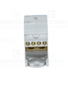 Bloc distribuție terminal, 1P, 160A, 2x70mm²+3x25mm²+8x16mm², 36 mm lățime, Hager, KJ02CN 2