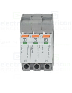 Descarcator de supratensiune T2, 1500VDC, 3P, VAL-SPP-T2-1500DC-PV-2+V-UT, Phoenix Contact, 1466774