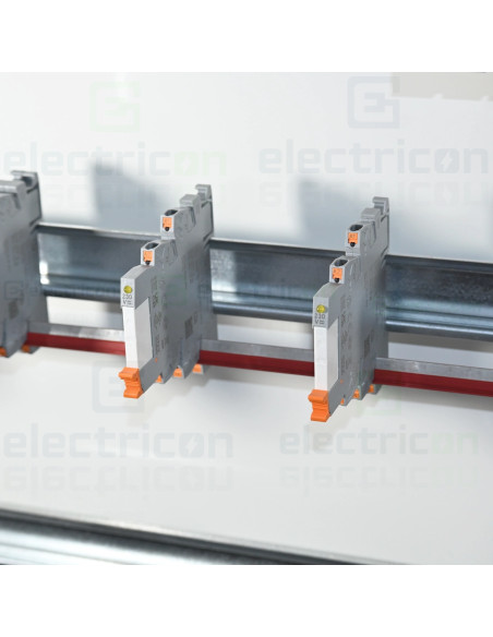 Punte de conectare continua, pentru module releu PLC, 32A, 500mm, roșu, FBST 500-PLC RD, Phoenix Contact, 2966786