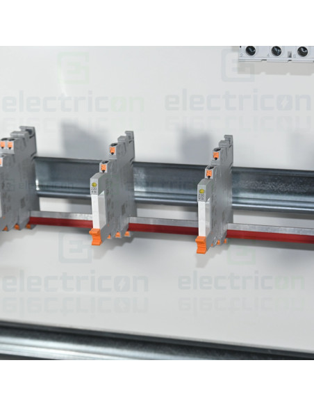 Punte de conectare continua, pentru module releu PLC, 32A, 500mm, roșu, FBST 500-PLC RD, Phoenix Contact, 2966786